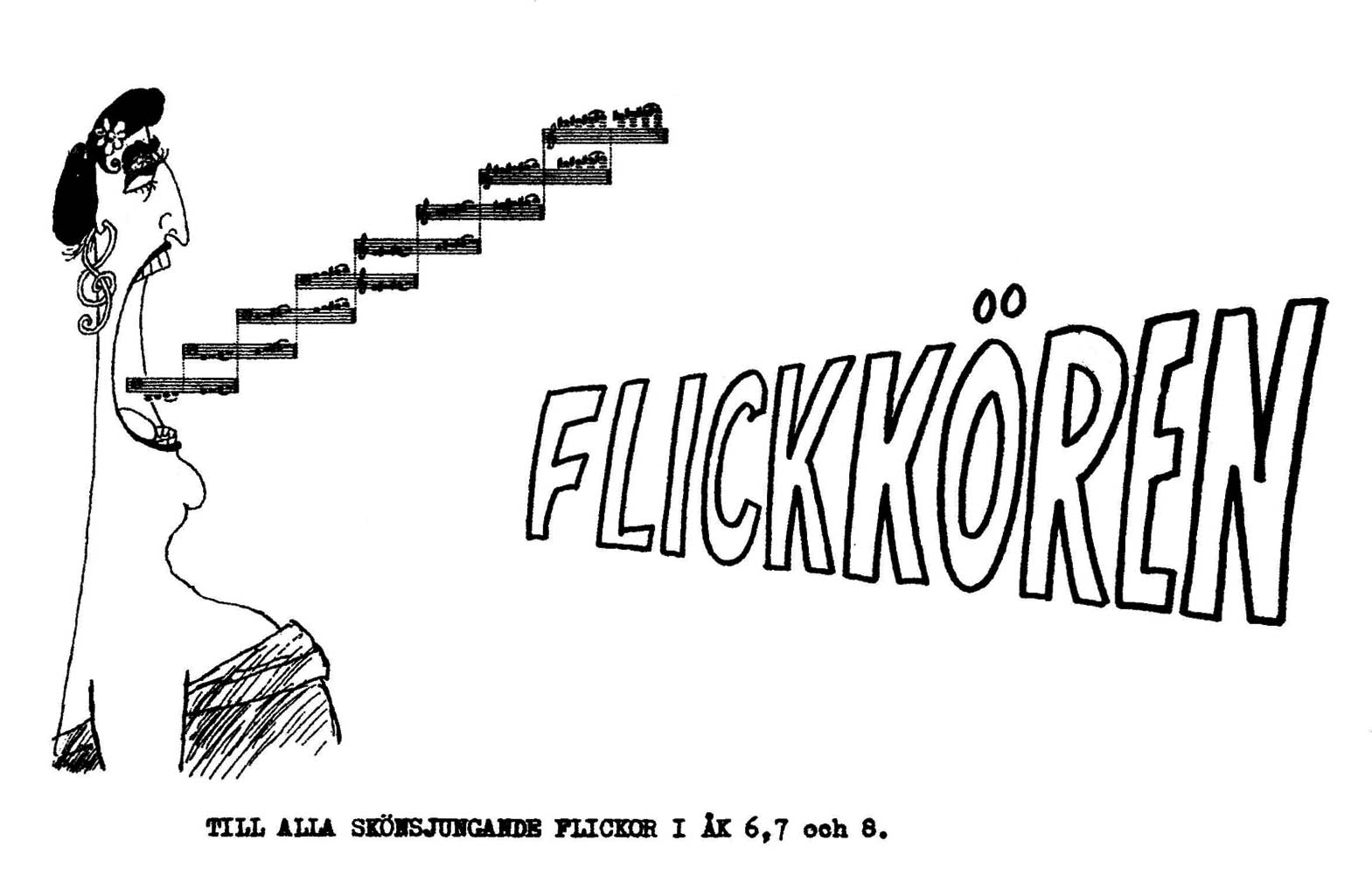 1972: första Flickkörs-anslaget